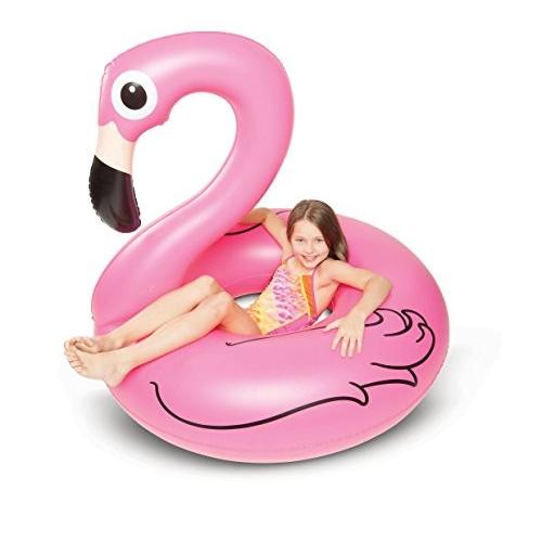 フロート プール 水遊び BMPF-PF BigMouth Inc. Pink Flamingo Pool Float, Over 4' Wide, Inflatable Floaの画像