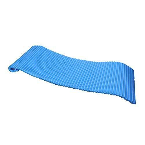 フロート プール 水遊び 30925463 Portable Rippled Foam Swimming Pool Mattress Raft - 70\" - Blue"