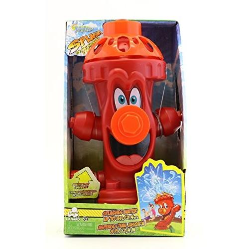 Fun Splashers 消す器型のスプリンクラー 高さ約8in 回転させるしながら水を噴霧 可愛らしい押し出し
