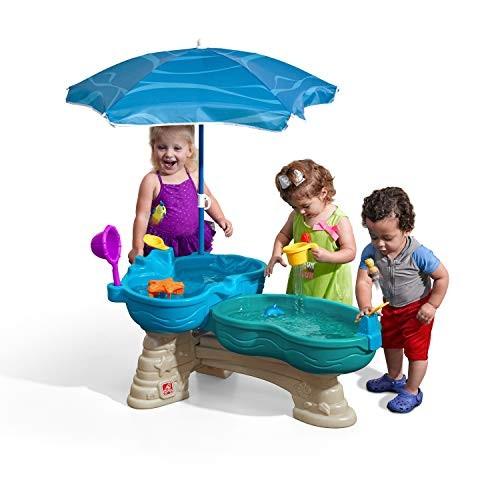 フロート プール 水遊び 864500 Step 2 Spill \u0026 Splash Seaway Water Table for Kids, Two-Tier Outdoor Ki