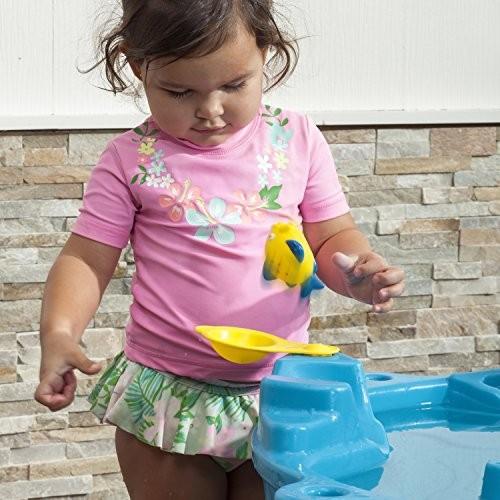 フロート プール 水遊び 864500 Step 2 Spill \u0026 Splash Seaway Water Table for Kids, Two-Tier Outdoor Ki_4