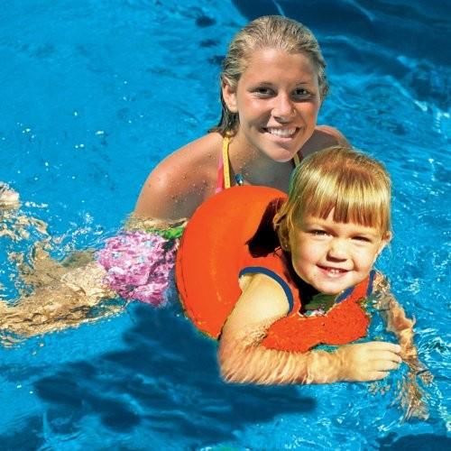 激安通販店 フロート プール 水遊び 05057 Poolmaster Learn-to-Swim Vest， Adjustable Tube Floatation Swim Trainer