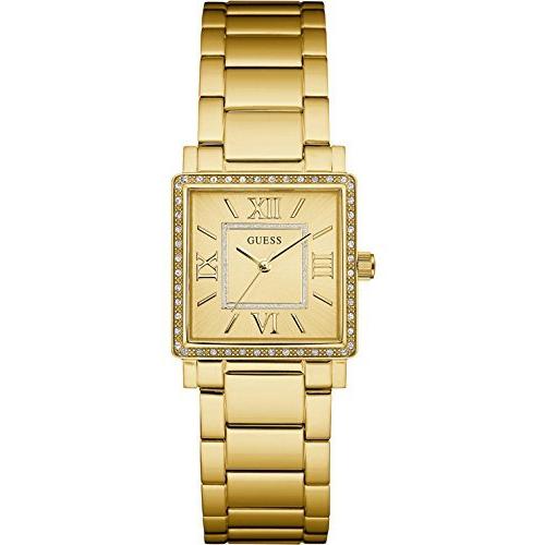 腕時計 ゲス GUESS W0827L2 GUESS W0827L2,Ladies Dress,Stainless Steel,Gold-Tone,Crystal Accented Bezel,30m｜maniacs-shop