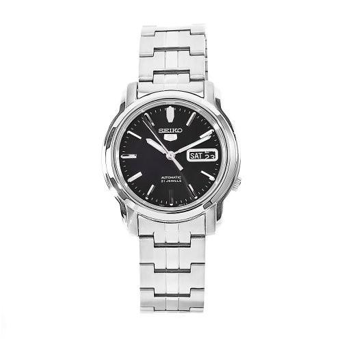 forene let grad 腕時計 セイコー メンズ SNKK71 SEIKO Men's SNKK71 5 Stainless Steel Black Dial Watch  :pd-00984844:マニアックス Yahoo!店 - 通販 - Yahoo!ショッピング