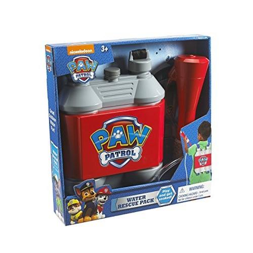 水鉄砲 ウォーターガン アメリカ直輸入 838 Little Kids 838 Paw Patrol Water Rescue Pack Toy , M