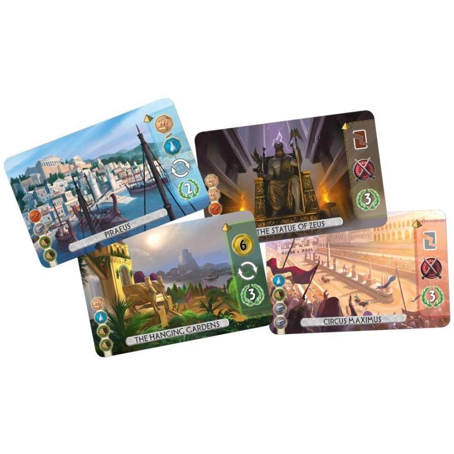 ボードゲーム 英語 アメリカ SEVEN07-ASM Repos Production 7 Wonders Duelの画像