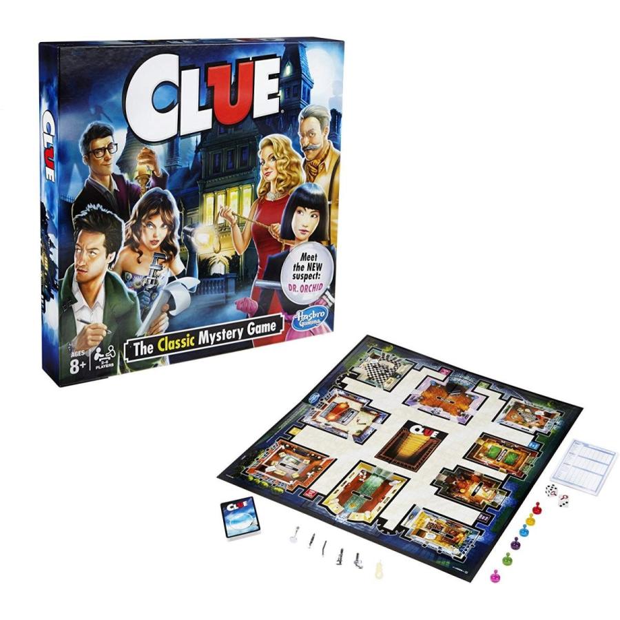 推理探偵ゲーム クルー Clue ボードゲーム テーブルゲーム ミステリーゲーム Clue Game 1人の殺人と6人の容疑者 8歳以上 3 6人 Pd マニアックス Yahoo 店 通販 Yahoo ショッピング