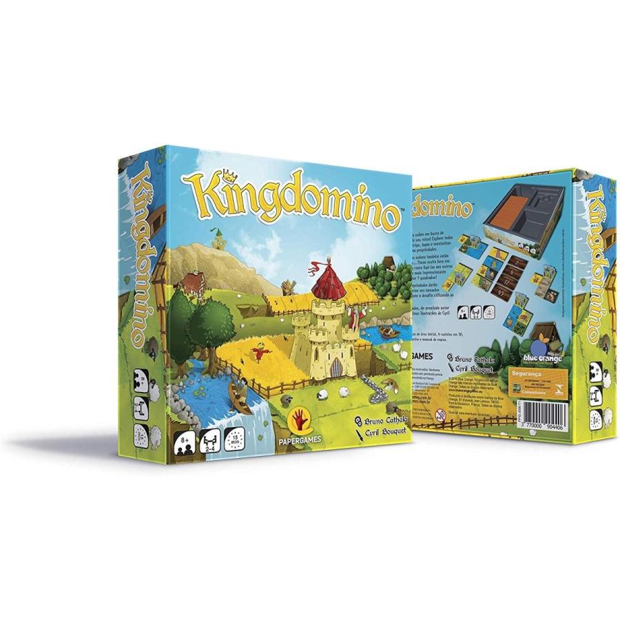ボードゲーム 英語 アメリカ 03600 Blue Orange Games Kingdomino Award Winning Family Strategy Boardの画像