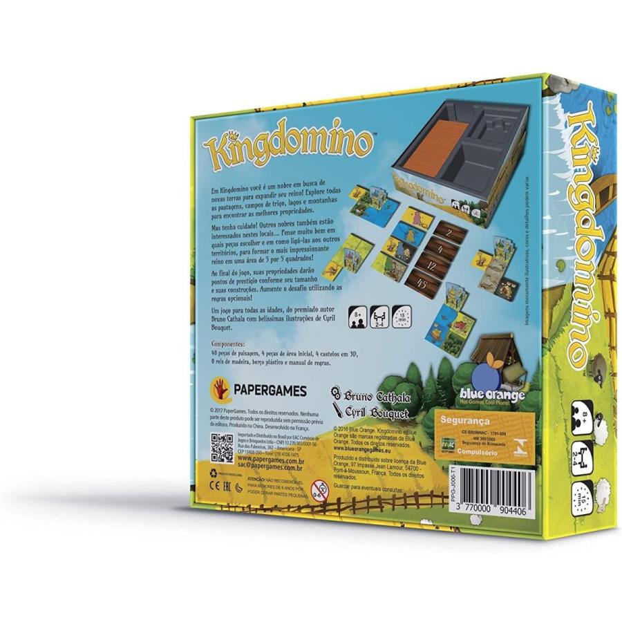 ボードゲーム 英語 アメリカ 03600 Blue Orange Games Kingdomino Award Winning Family Strategy Boardの画像