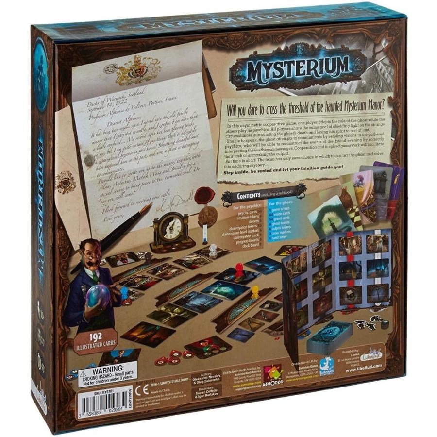 ボードゲーム 英語 アメリカ LIBMYST01US Mysterium Board Game (Base Game) - Enigmatic Cooperative My｜maniacs-shop｜04