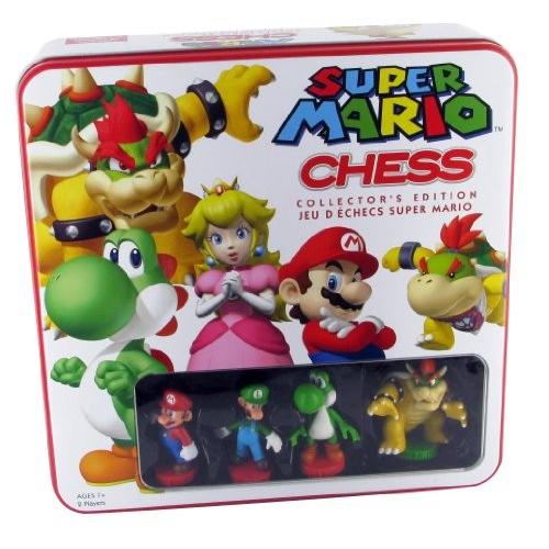 ゲーム盤競り合い 英語 亜米利加 CH005-191 Super Mario Chess Set | 32 Custom Sculpt Chess Pieces Includi