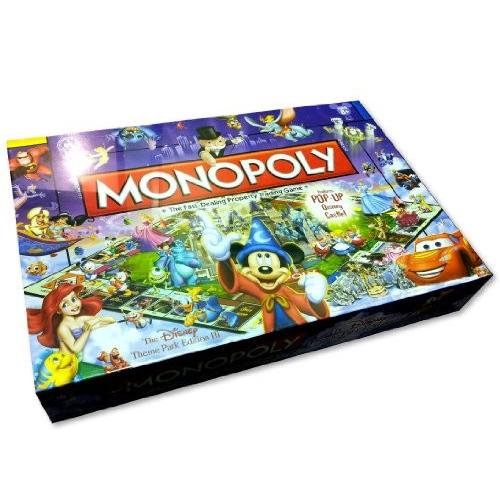 モノポリー ディズニー テーマパークエディションIII ボードゲーム ポップアップのディズニーキ｜maniacs-shop