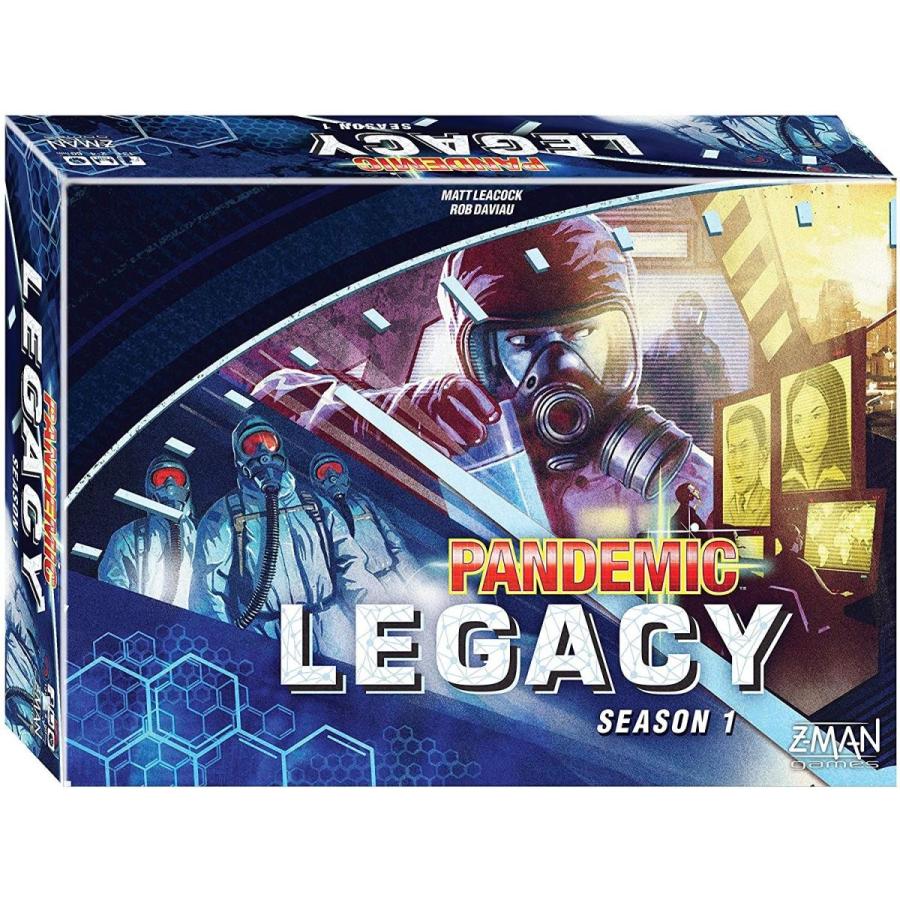 ボードゲーム 英語 アメリカ ZMG71170 Pandemic Legacy Season 1 Blue Edition Board Game for Adults an｜maniacs-shop｜02