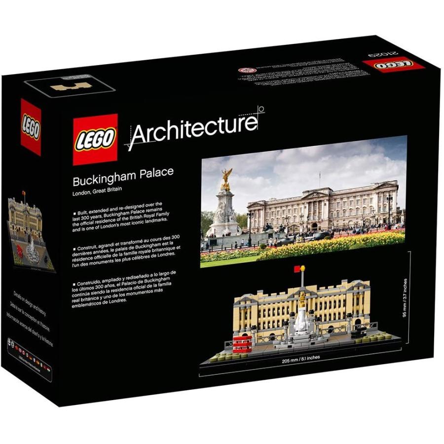 レゴ アーキテクチャシリーズ 6135671 LEGO Architecture Buckingham Palace 21029 Landmark Building S｜maniacs-shop｜07