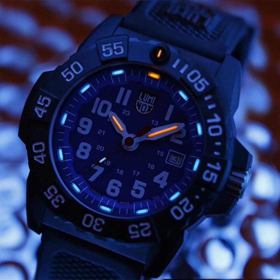 腕時計 ルミノックス アメリカ海軍SEAL部隊 XS.3503 Luminox Navy Seal Mens Watch Blue Dial (XS.3｜maniacs-shop｜05