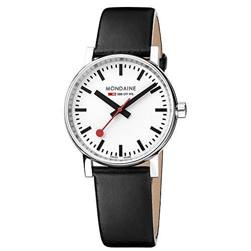 腕時計 モンディーン 北欧 MSE.35110.LB Mondaine Men's MSE.35110.LB SBB Analog Display Swiss Quartz B｜maniacs-shop