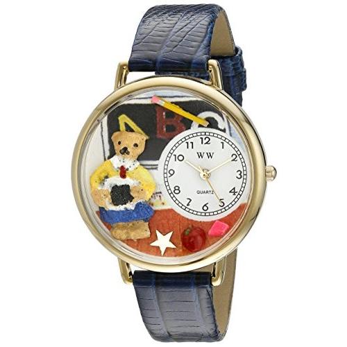 腕時計 気まぐれなかわいい プレゼント WHIMS-G0230007 Whimsical Gifts Teacher Teddy Bear Royal