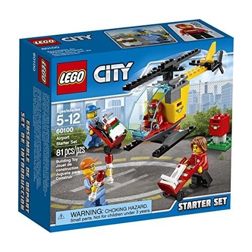 レゴ シティ 6135705 LEGO 60100 City Airport Starter Set, Building Kit (81 Piece)｜maniacs-shop