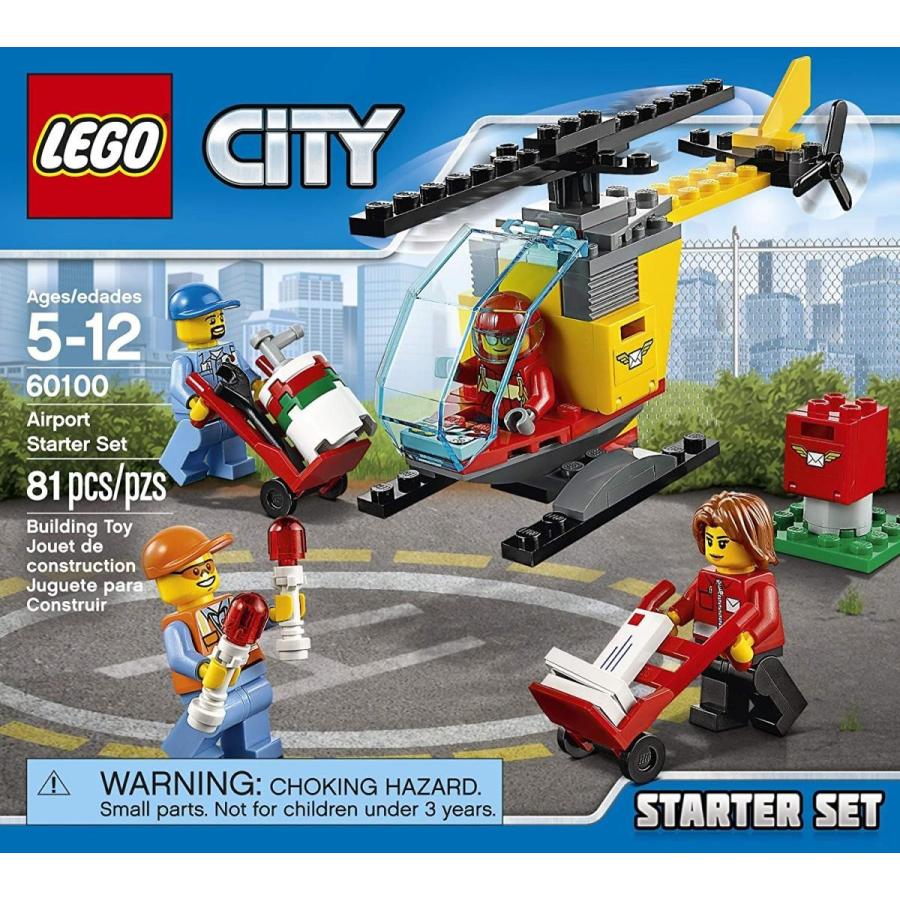 レゴ シティ 6135705 LEGO 60100 City Airport Starter Set, Building Kit (81 Piece)｜maniacs-shop｜02