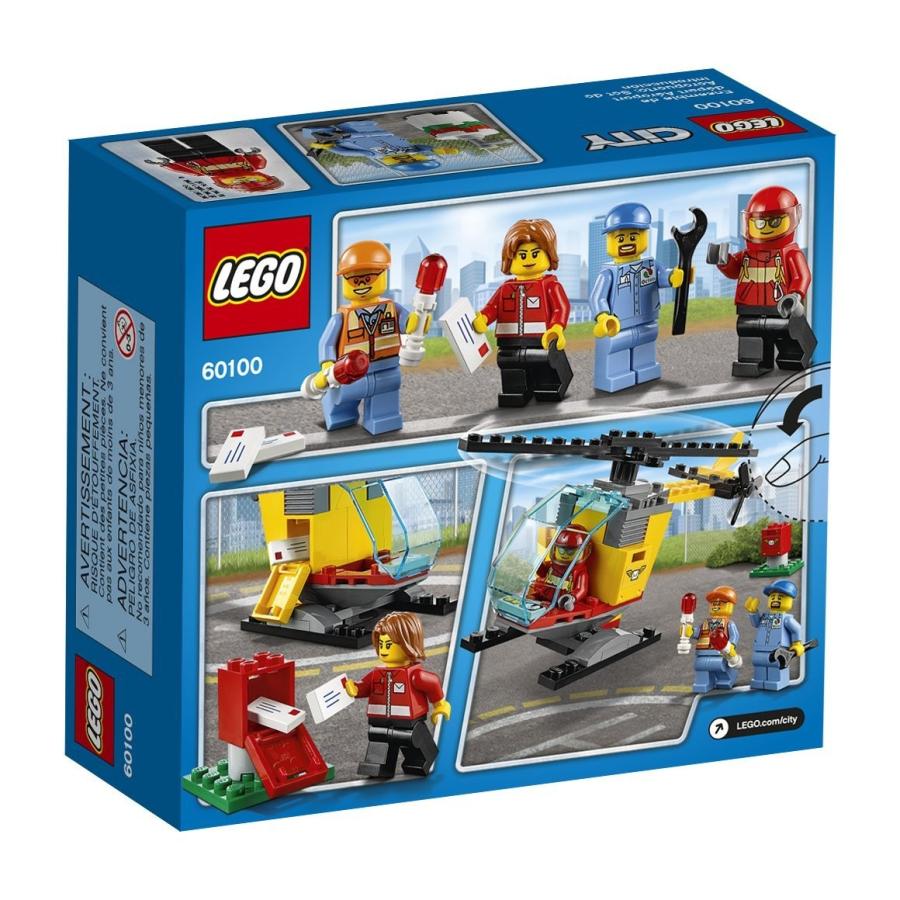 レゴ シティ 6135705 LEGO 60100 City Airport Starter Set, Building Kit (81 Piece)｜maniacs-shop｜03