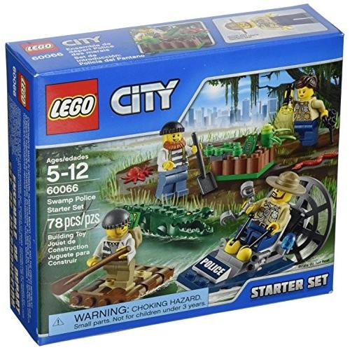 新商品のご紹介 レゴ シティ 6100309 LEGO， City， Swamp Police Starter Set (60066)