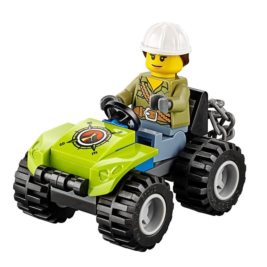 メーカー公式店 レゴ シティ 6137183 LEGO City Volcano Explorers 60122 Volcano Crawler Building Kit (324 Piece)