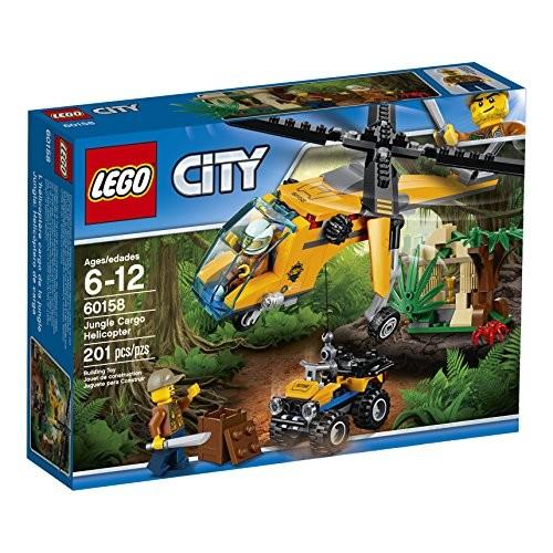 レゴ シティ 6174577 LEGO City Jungle Explorers Jungle Cargo Helicopter 60158 Building Kit (201 Piece)
