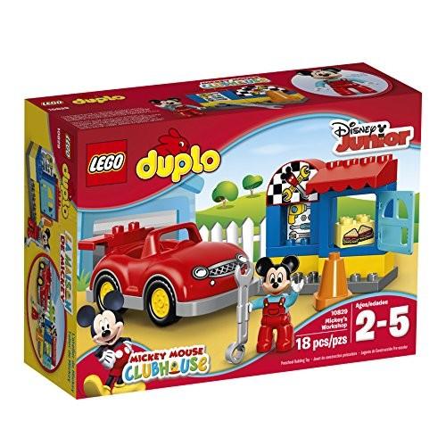 特別割引中 レゴ デュプロ 6136825 LEGO DUPLO Disney Mickey´s Workshop Building Kit (18 Piece)
