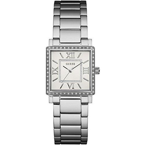 腕時計 ゲス GUESS W0827L1 GUESS W0827L1,Ladies Dress,Stainless Steel,Silver-Tone,Crystal Accented Bezel,3