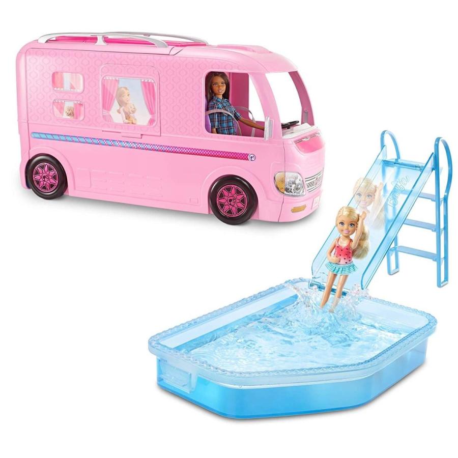 バービー Barbie Dream Camper バービーのキャンパー プール付きの