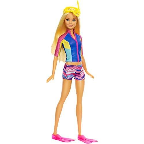 バービー バービー人形 日本未発売 FBD63 Barbie Doll with Color-Change Top, Puppy Squirt Toy and