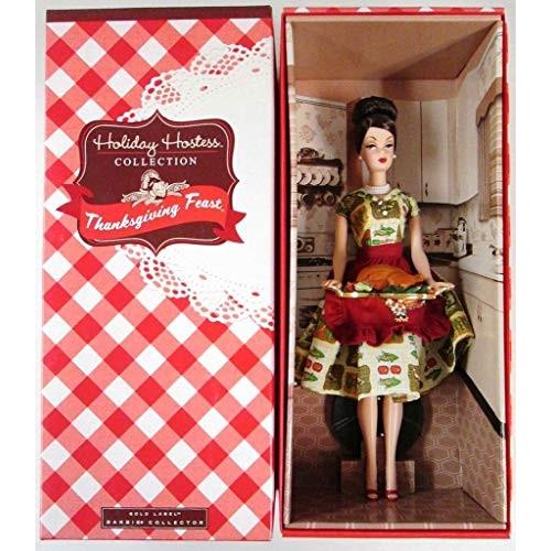 激安買う バービー バービー人形 T2160 Holiday Hostess Thanksgiving Feast Barbie