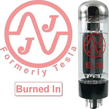 真空管 ギター・ベース アンプ T-EL34-JJ-MQB JJ EL34 Burned In Vacuum Tube, Apex Matched Quad_1