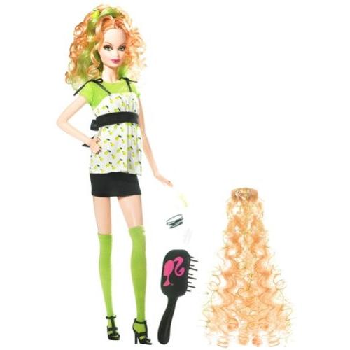 贅沢屋の Barbie M5796 日本未発売 バービー人形 バービー Top Summer Hair Assignment Model 着せかえ人形