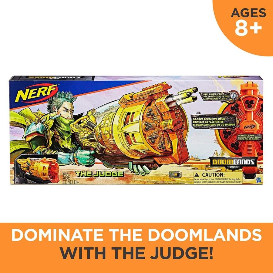 ナーフNerf ドゥームランズDoomlands ザ・ジャッジ ブラスター オレンジトリガー アメリカ直輸入 ブラスター ナーフNerf ドゥームランズDoomlands ザ ジャッジ オレンジトリガー アメリカ直輸入