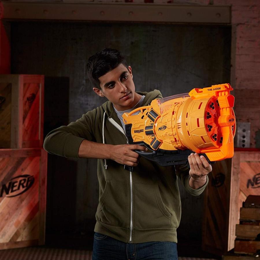 ナーフNerf ドゥームランズDoomlands ザ・ジャッジ ブラスター オレンジトリガー アメリカ直輸入 ブラスター ナーフNerf ドゥームランズDoomlands ザ ジャッジ オレンジトリガー アメリカ直輸入