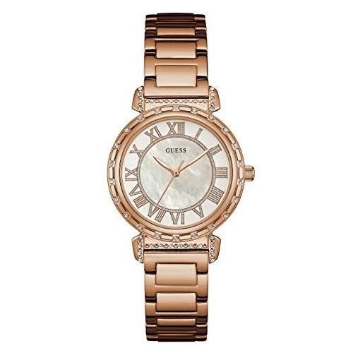 腕時計 ゲス GUESS W0831L2 Guess Watches Women's Guess Women's Rose Gold-White Watch