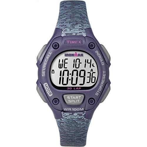 腕時計 タイメックス レディース TW5M07500 Timex Women's Ironman 30-Lap Digital Quartz Mid-Size Wa