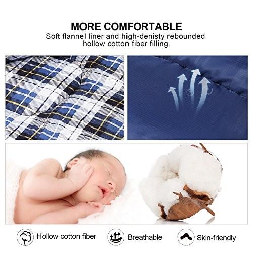 アウトドア キャンプ スリーピングバッグ rc11065a REDCAMP Cotton Flannel Sleeping Bag for Camp_2