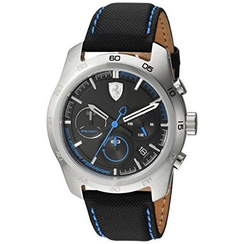 プレミア商品 腕時計 フェラーリ メンズ 0444 Ferrari Men S Primato Stainless Steel Quartz Watch With Nylon Strap 即発送可能 Www Skylanceronline Com
