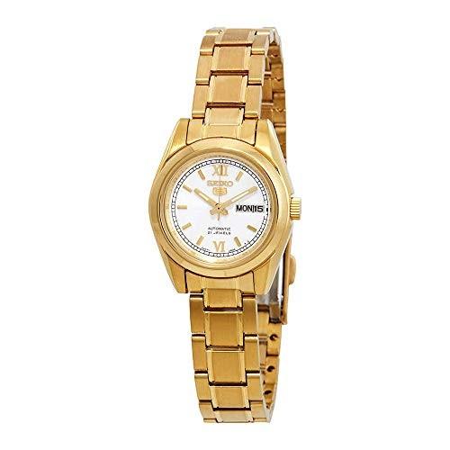 大人も着やすいシンプルファッション Seiko 5 Seiko SYMK30 Seiko Watch Women SYMK30K レディース セイコー 腕時計 5 St Stainless Tone Gold 腕時計