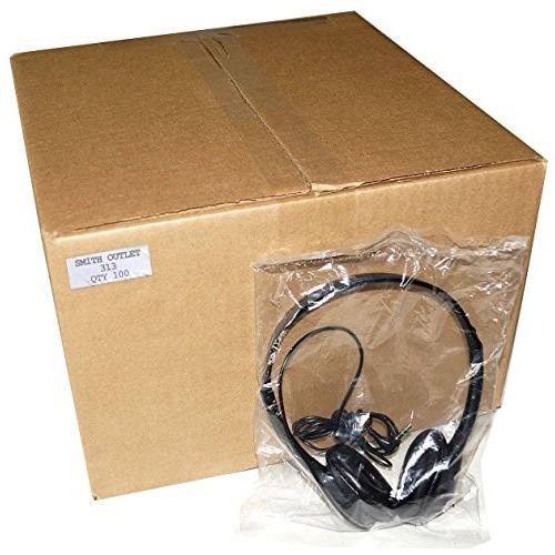 海外輸入ヘッドホン ヘッドフォン イヤホン SG-313 SmithOutlet (100 Pack Low Cost Headphones iの画像