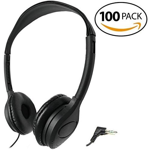海外輸入ヘッドホン ヘッドフォン イヤホン SG-313 SmithOutlet (100 Pack Low Cost Headphones iの画像