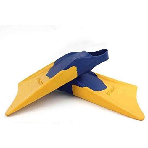 サーフィン フィン マリンスポーツ 861 Churchill Makapuu Fins (Blue/Yellow) - Size: Medium/Large｜maniacs-shop