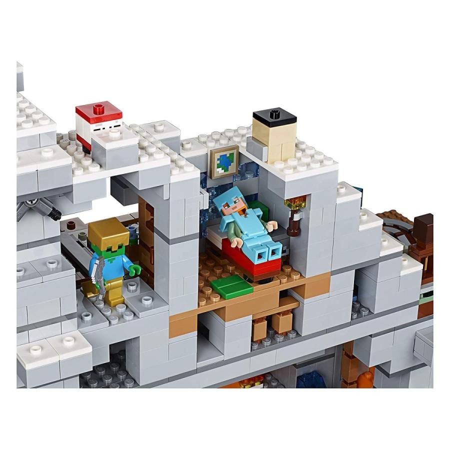 レゴ マインクラフト 21137 山の洞窟 LEGO MINECRAFT The Mountain Cave 2863ピース :pd