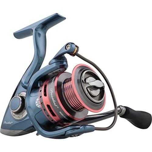 リール Pflueger 釣り道具 PRESLADYSP40X Pflueger Lady President Spinning Reels, Size 40 Fishing Reel, Ri