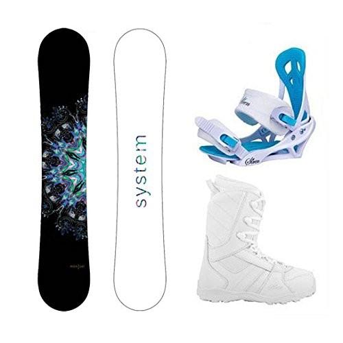 スノーボード ウィンタースポーツ 取り合わせ MTNWMysticLux12 Package-System MTNW Women's Snowbo スノーボード-ボード