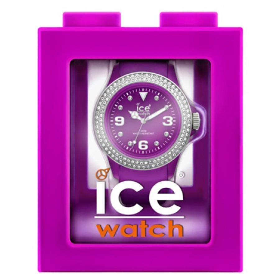 腕時計 アイスウォッチ レディース ST.PS.U.L Ice-Watch Stone Purple-Silver Purple Dial Unisex wat｜maniacs-shop｜02