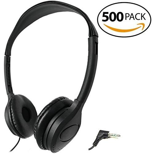 海外輸入ヘッドホン ヘッドフォン イヤホン SG-313-500 SmithOutlet 500 Pack Low Cost Headphoneの画像