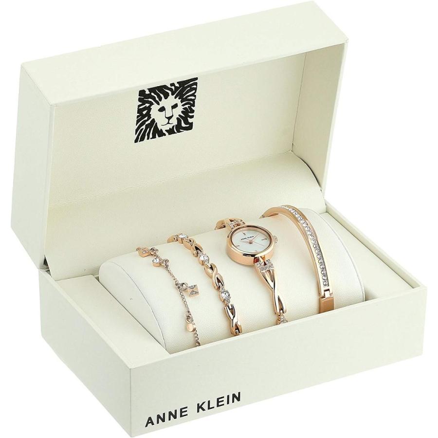 アンクライン Anne Klein レディース腕時計 AK/3082RGST ローズゴールドウォッチ＆ブレスレットセット｜maniacs-shop｜02